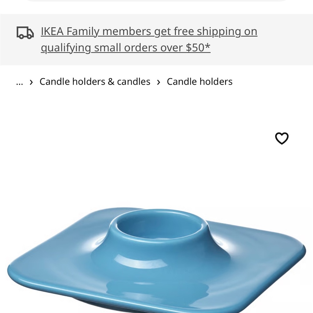Gustaf Westman x IKEA tealight candle holder